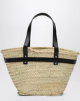 Coperni Coperni Palm medium raffia shopping bag