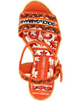 Dolce & Gabbana Dolce & Gabbana Maiolica Wedges