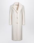 Loulou Studio Loulou Studio Ivory alpaca-blend coat