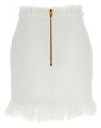 Balmain Balmain Button Tweed Skirt
