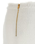 Balmain Balmain Button Tweed Skirt