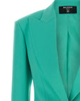 Balmain Balmain Logo Button Double-breasted Blazer