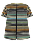 Missoni Missoni Lamé Stripes T-shirt