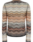 Missoni Missoni Chevron Lamé Cardigan