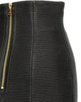 Balmain Balmain Hw Rolled Skirt