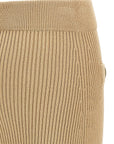 Balmain Balmain Ribbed Midi Skirt