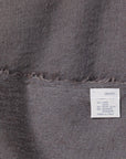 Destin Destin Mud-coloured wool-silk blend scarf