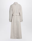 Dolce & Gabbana Dolce & Gabbana Dolce&Gabbana Beige trench in cotton drill