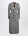 Dolce & Gabbana Dolce & Gabbana Dolce&Gabbana Single-breasted wool chevron coat