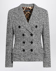 Dolce & Gabbana Dolce & Gabbana Dolce&Gabbana Single-breasted speckled wool-blend jacket
