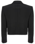 Dolce & Gabbana Dolce & Gabbana Tuxedo Crop Blazer