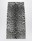 Dolce & Gabbana Dolce & Gabbana Dolce&Gabbana Leopard print silk pencil skirt