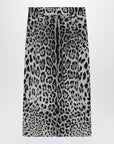 Dolce & Gabbana Dolce & Gabbana Dolce&Gabbana Leopard print silk pencil skirt
