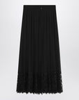 Dolce & Gabbana Dolce & Gabbana Dolce&Gabbana Gonna midi in chiffon and black lace