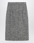 Dolce & Gabbana Dolce & Gabbana Dolce&Gabbana Pencil skirt in speckled wool blend