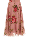Dolce & Gabbana Dolce & Gabbana Bouquet Rose Skirt