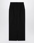 Dolce & Gabbana Dolce & Gabbana Dolce&Gabbana Black gabardine wool pencil skirt