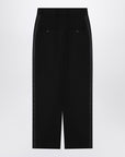 Dolce & Gabbana Dolce & Gabbana Dolce&Gabbana Black gabardine wool pencil skirt