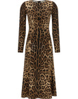 Dolce & Gabbana Dolce & Gabbana Animal Print Dress