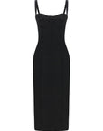 Dolce & Gabbana Dolce & Gabbana Black Sicily Bra Corset Dress