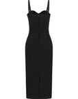 Dolce & Gabbana Dolce & Gabbana Black Sicily Bra Corset Dress