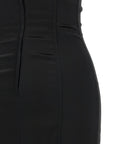 Dolce & Gabbana Dolce & Gabbana Black Sicily Bra Corset Dress