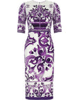 Dolce & Gabbana Dolce & Gabbana Maiolica Print Dress