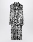 Dolce & Gabbana Dolce & Gabbana Dolce&Gabbana Leopard print silk longuette dress