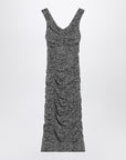 Dolce & Gabbana Dolce & Gabbana Dolce&Gabbana Diagonal print dress in silk blend