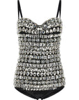 Dolce & Gabbana Dolce & Gabbana Crystal Bodysuit