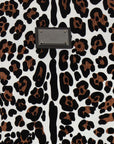 Dolce & Gabbana Dolce & Gabbana Animal Print Logo Plaque T-shirt