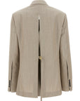 Ami Paris Ami Paris Maxi Split Blazer