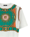 Balmain Balmain Foulard Print T-shirt