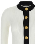 Balmain Balmain Two-tone Cardigan