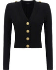 Balmain Balmain Twisted Knit Cardigan