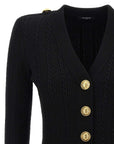 Balmain Balmain Twisted Knit Cardigan