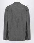 Fear of God Fear of God Gray single-breasted jacket in cotton and wool