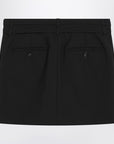Sportmax Sportmax Black mini skirt in wool