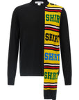 Comme Des Garcons Shirt Comme Des Garcons Shirt Intarsia Sweater