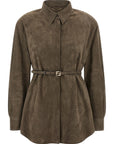Fendi Fendi Suede Shirt