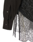 Fendi Fendi Wool And Lace Shirt