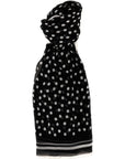 Dolce & Gabbana Dolce & Gabbana Polka Dot Chiffon Scarf