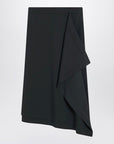 Ami Paris Ami Paris Anthracite grey wool skirt