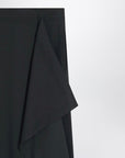 Ami Paris Ami Paris Anthracite grey wool skirt