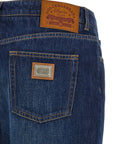 Dolce & Gabbana Dolce & Gabbana Stretched Pleated Trompe Loeil Jeans