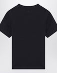 Ami Paris Ami Paris Midnight blue Ami de Coeur cropped T-shirt