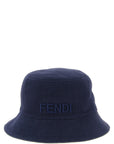 Fendi Fendi Reversible Denim Bucket Hat