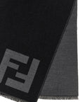 Fendi Fendi Ff Macro Scarf