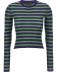 Dolce & Gabbana Dolce & Gabbana Striped Viscose Sweater
