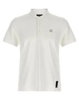 Fendi Fendi Ff Metallic Logo Polo Shirt